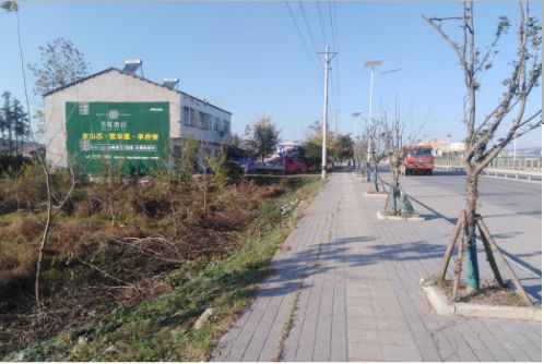 黄梅书山南院墙体广告