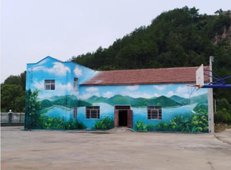 黄梅彩绘墙绘一般制作的位置