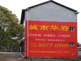 黄梅百分之90的人都不了解的农村墙体广告