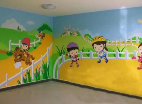 黄梅幼儿园墙体彩绘制作流程及注意事项