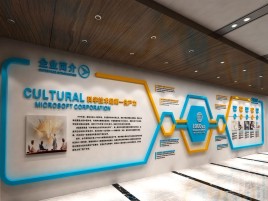 黄梅文化墙有助于企业什么改善？带来什么实际意义？