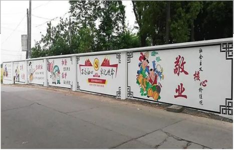 黄梅手绘墙画在现实中主要有哪些应用？