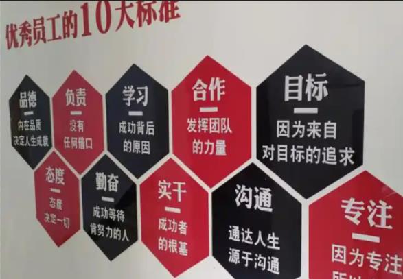 黄梅公司文化墙的作用