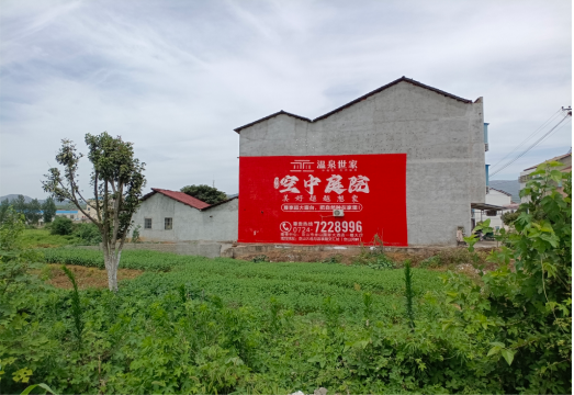 黄梅做墙体广告的意义